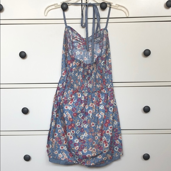 Floral Romper Dress - Picture 2 of 3